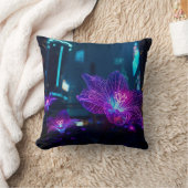 Neon Veins クッション (ブランケット)