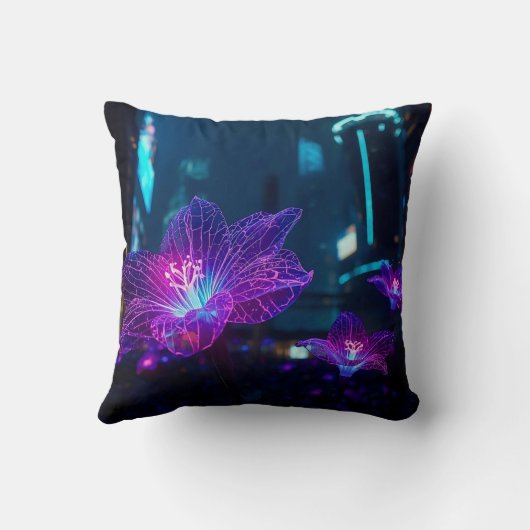 Neon Veins クッション (裏面)