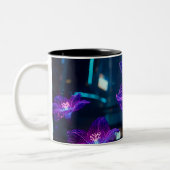 Neon Veins ツートーンマグカップ (左)