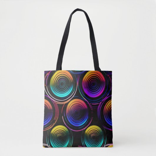 Neon Vibe Radiance Tote トートバッグ (正面)