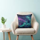 Neon Vortex Throw Pillow クッション (椅子)