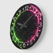 Neon Wall Clock ラージ壁時計 (傾斜)