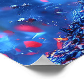 Neon Warlord – 青い月の守護者 ポスター (角)