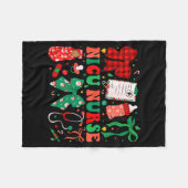 Neonatal Intensive Care Unit Coquette Nicu Nurse C フリースブランケット (正面(横))