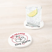 Neonatal NICUナースミニスタートの大ハート コースター (側面)