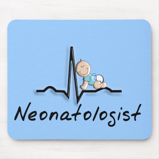 Neonatologistの医者のギフト マウスパッド (正面)