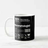 Neonatologist &amp; D Neonatology Gift Nicu Doctor コーヒーマグカップ (左)