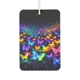 Neonfarbene Schmetterlinge カーエアーフレッシュナー