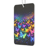 Neonfarbene Schmetterlinge カーエアーフレッシュナー (左)