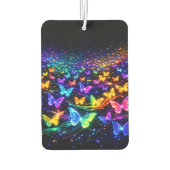 Neonfarbene Schmetterlinge カーエアーフレッシュナー (裏面)