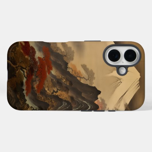 NeoNihonga Fuji 002 Case-Mate iPhoneケース (裏面 (横))