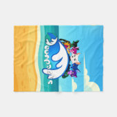 Neonpacks フリースブランケット (正面(横))