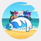 Neonpacks ラウンドシール (正面)