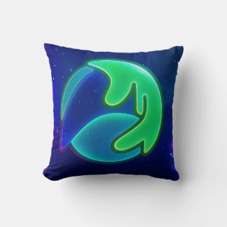 Neonpacks Throw Pillow クッション
