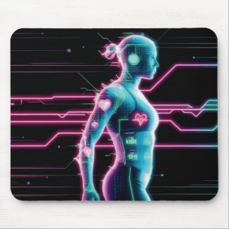 NeonPulseフィットネストラッキングパッド マウスパッド