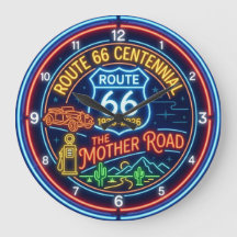 Neonstyle Mother Road Route 66 Centennial