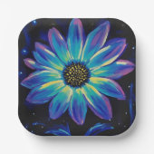 NeonWildFlower ペーパープレート (正面)