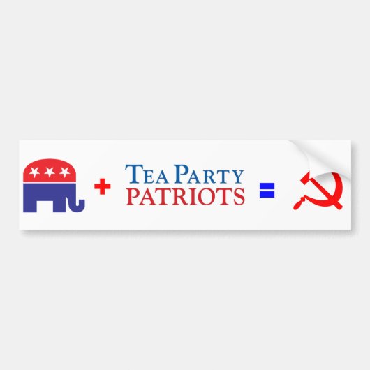 NeoPolitburo バンパーステッカー (正面)