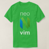 neovim neovim text editor vim fork 1 tシャツ (デザイン正面)
