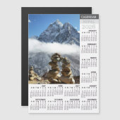 Nepal Fridge Calendar 2026, Ama Dablan, Sagarmatha (正面/裏面)