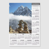 Nepal Fridge Calendar 2026, Ama Dablan, Sagarmatha (正面)