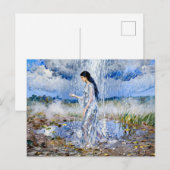 Nephele Goddess of Clouds and Rain from Greek Myth ポストカード (正面/裏面)