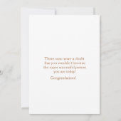 Nephew Graduation Cap and Cake Congratulations (裏面)