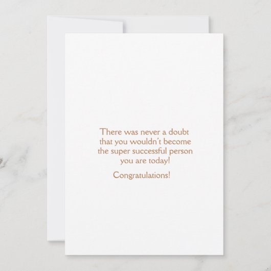 Nephew Graduation Cap and Cake Congratulations (裏面)