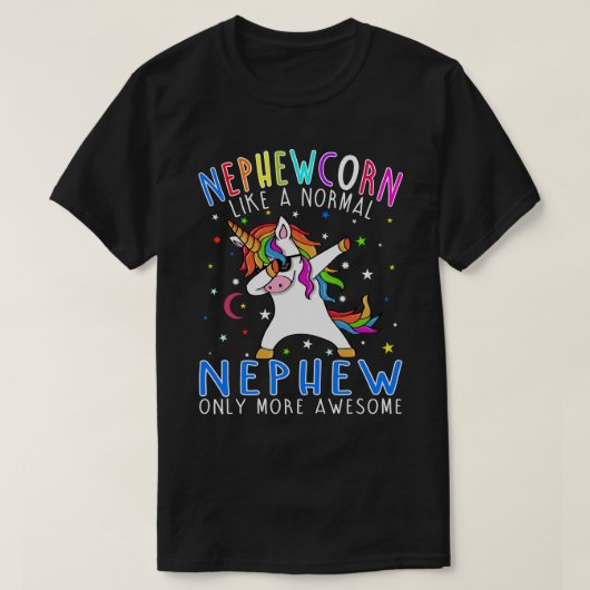 nephewcorn Like A nephew Only Awesome Dabbing Unic Tシャツ (デザイン正面)