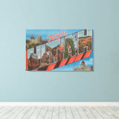 Nephi, UtahLarge Letter ScenesNephi, UT キャンバスプリント (インサイチュ (ウッドフロア))