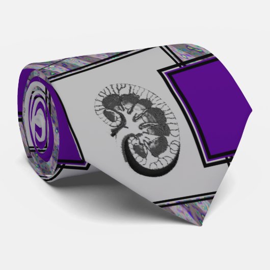 Nephrologistのタイ、腎臓のデザイン--ユニークpattren ネクタイ (ロール)