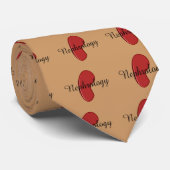 Nephrologistのネクタイ、ユニークな腎臓のデザイン ネクタイ (ロール)