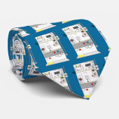 Nephrologistのネクタイ、透析機のデザイン ネクタイ (ロール)