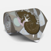 Nephrologistの腎臓のデザインのネクタイ ネクタイ (ロール)