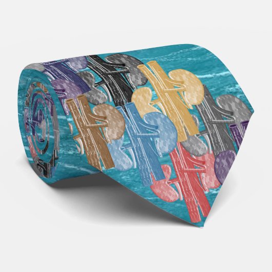 Nephrologistの腎臓の芸術のデザイン ネクタイ