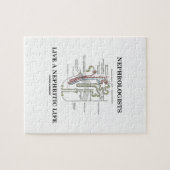 NephrologistsはNephritic生命(Nephron)住んでいます ジグソーパズル (横)