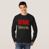 Nephrology Nurse Queen Dialysis Nursing RN Tシャツ (正面フル)