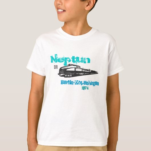 Neptun Deutsche Reichsbahn Tシャツ (正面)