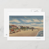 Neptuneビーチ, FL -海フロントホームの表示 ポストカード (正面/裏面)