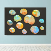 NEPTUNE 40x60のシェル キャンバスプリント (インサイチュ (ウッドフロア))