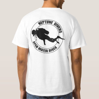 neptune divers open water tシャツ