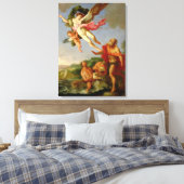 Neptune Encating Coronis, 1665-70 (キャンバス上の油) キャンバスプリント (インサイチュ (寝室))