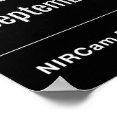 Neptune NIRCam Compass James Webb望遠鏡JWST ポスター (角)