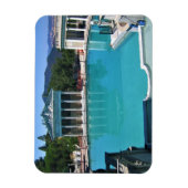 Neptune Pool at Hearst Castle, San Simeon, CA マグネット (縦)