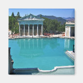 Neptune Pool at Hearst Castle, San Simeon, CA マグネット (正面)