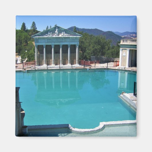 Neptune Pool at Hearst Castle, San Simeon, CA マグネット (正面)