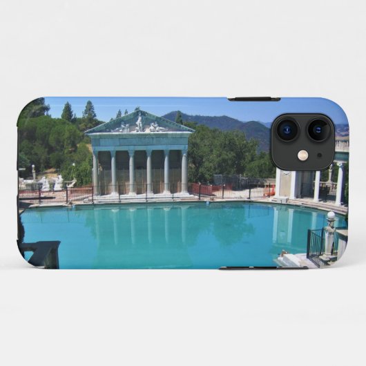 Neptune Pool at Hearst Castle, San Simeon, CA Case-Mate iPhoneケース (裏面(横))