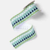 Neptune、Seashell、Green、Navyの三角形 サテンリボン (裏面)