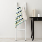 Neptune、Seashell、Green、Navyの三角形 シェルパブランケット (インサイチュ)