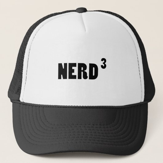 Nerd3帽子 キャップ (正面)